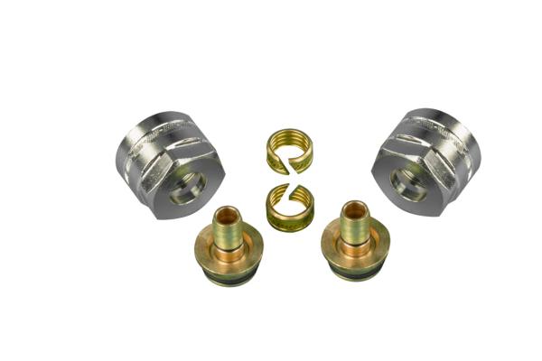 Klemmringverschraubung universal für Heizrohr Ø = 14x2 mm (2 Stück)