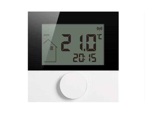 Möhlenhoff Alpha 2 Funk Regler mit LCD-Display und Designscheibe (Typ: RDF 64202-01N1)